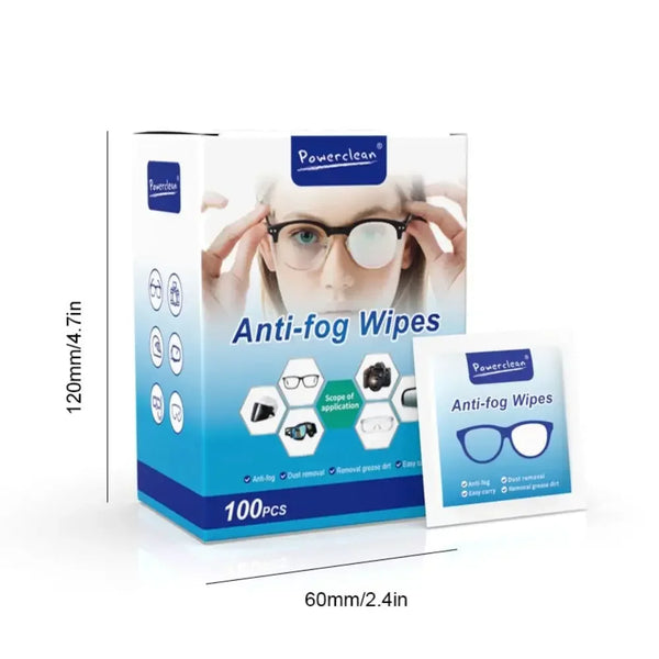 Crystal Clear Clean Lens Wipes