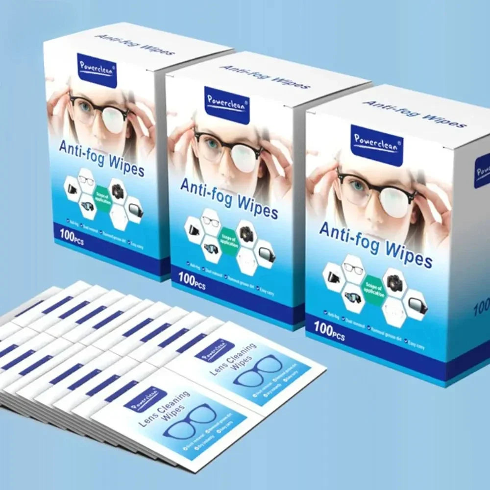 Crystal Clear Clean Lens Wipes