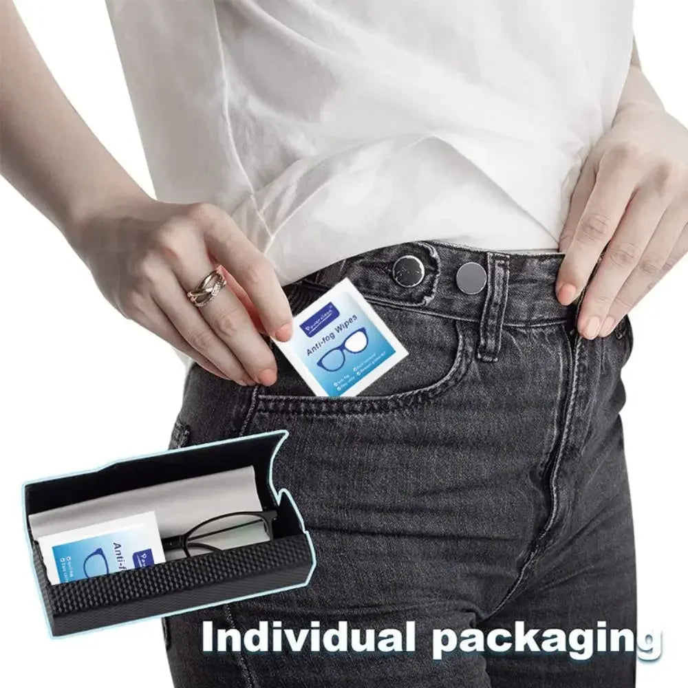Crystal Clear Clean Lens Wipes