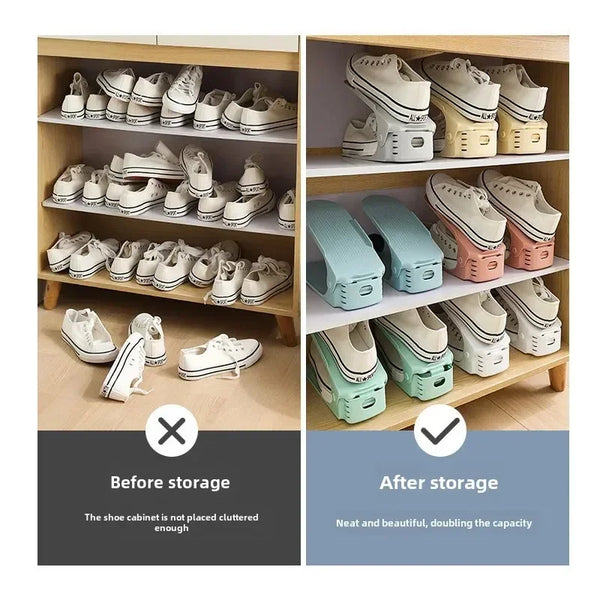 Space-Saving Shoe Organizer