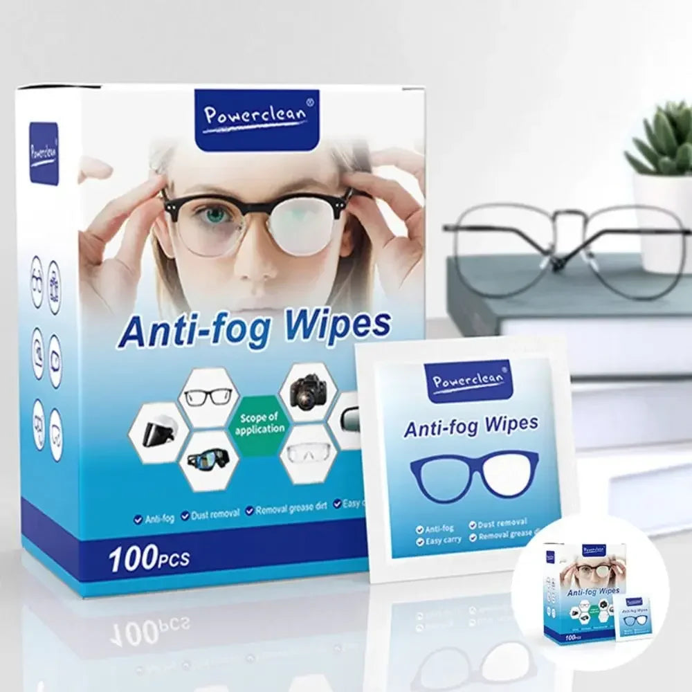 Crystal Clear Clean Lens Wipes